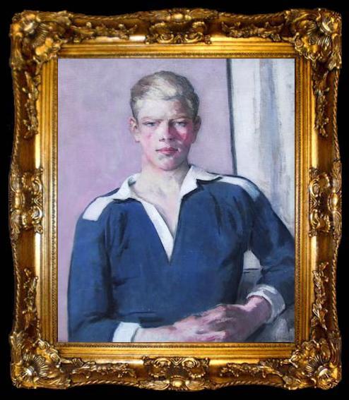 framed  Francis Campbell Boileau Cadell Rugby Player, ta009-2
